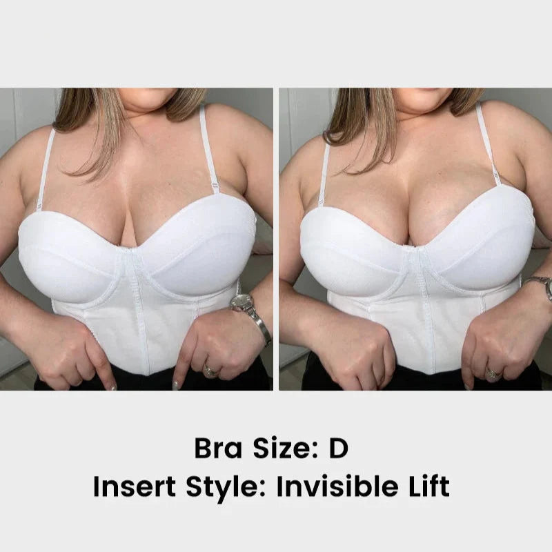 SeamlessLift™ - Front Closure Silicone Self-Adhesive Invisible Bra (2PCS)