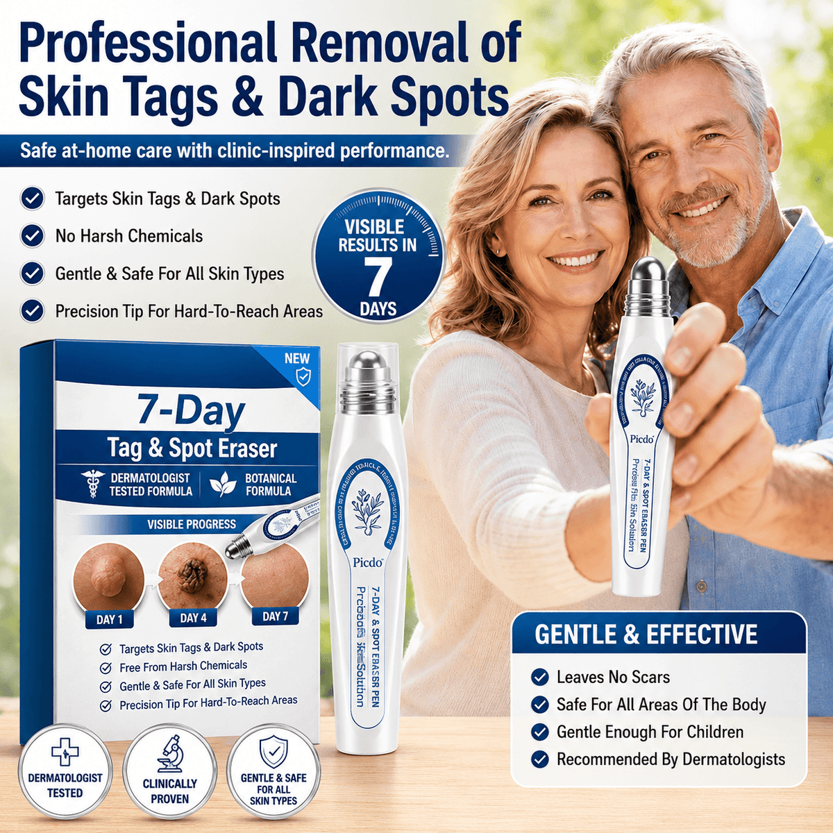 Advanced Skin Tag & Wart Remover Roll-On