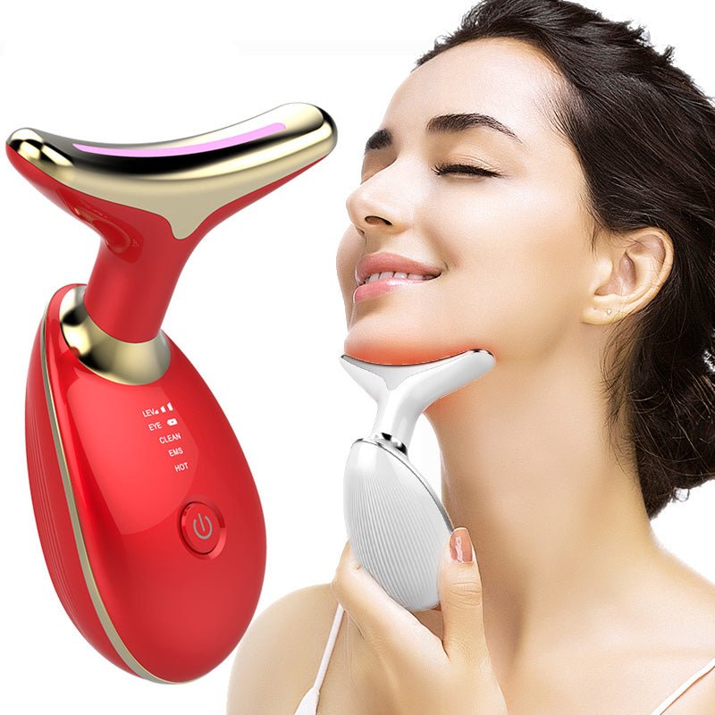 Bloomelle Ems Red Light Therapy Face Neck Lift Wrinkle Remover Tighten Massager